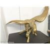 Image 14 : EXTREMELY LARGE SOLID BRASS EAGLE (SEE PICTURES)