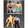 Image 6 : LOT OF 4 SMALLER WWF WRESTLING VINTAGE FIGURINES