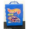 Image 1 : LARGE HARD PLASTIC HOT WHEELS CARRYING CAS FILLED WITH CARS LOT 2