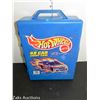 Image 2 : LARGE HARD PLASTIC HOT WHEELS CARRYING CAS FILLED WITH CARS LOT 2