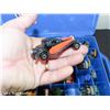 Image 7 : LARGE HARD PLASTIC HOT WHEELS CARRYING CAS FILLED WITH CARS LOT 2