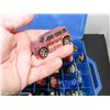 Image 8 : LARGE HARD PLASTIC HOT WHEELS CARRYING CAS FILLED WITH CARS LOT 2