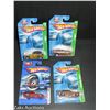 Image 1 : LOT OF 4 NEW CARDED HOT WHEELS