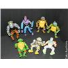 Image 1 : LOT OF 7 TMNT TEENAGE MUTANT NINJA TURTLES FIGURINES