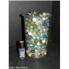 Image 2 : LARGE CONTAINER FULL OF VINTAGE MARBLES