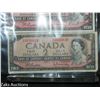 Image 2 : LOT OF 3 1954 CANADA $2 DOLLAR BANK NOTES