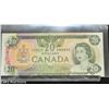 Image 1 : CANADA $20 DOLLAR BANK OF CANADA BANK NOTE LOT 1
