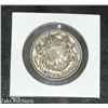 Image 1 : SILVER 1941 KING GEORGE CANADA 50 CENT PIECE