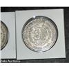 Image 2 : LOT OF 2 SILVER MEXICAN PESOS