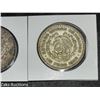 Image 3 : LOT OF 2 MEXICAN SILVER PESOS