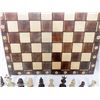 Image 3 : LARGE WOODEN CHESS BOARD GAME WITH WOODEN PIECES