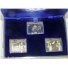 Image 2 : JMM 1976 MONTREAL OLYMPICS PURE SILVER STAMP SET CEREMONIES