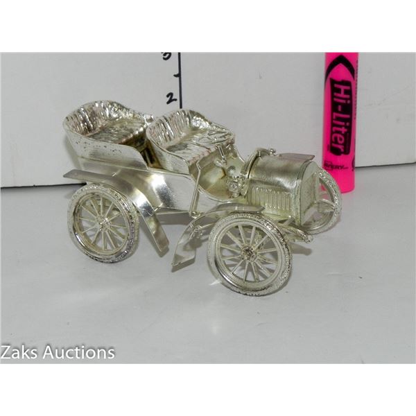 SILVER CAR DECOR