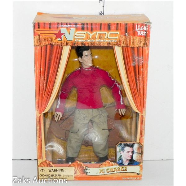 NEW IN BOX N SYNC COLLECTIBLE MARIONETTE JC CHASEZ