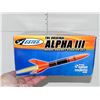 Image 4 : NEW ESTES THE ORIGINAL ALPHA III MODEL ROCKET START SET