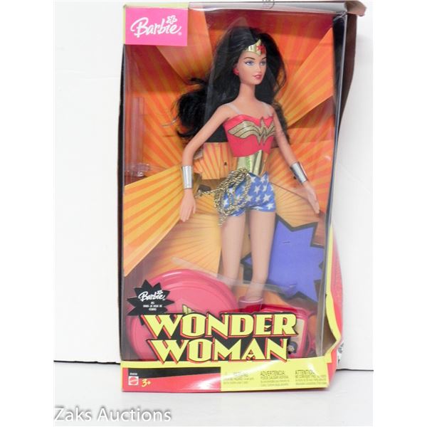 NEW IN BOX BARBIE WONDER WOMAN DOLL