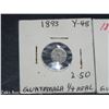 Image 2 : LOT OF 2 ANTIQUE GUATEMALA 1/4 REALS