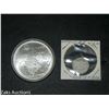Image 1 : SILVER $5 1976 MONTREAL OLYMPIC COIN AND 1955 GUATEMALA COIN