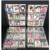 Image 1 : LOT OF 4 SHEETS OF OLD HOCKEY CARDS LOT 1