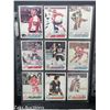 Image 2 : LOT OF 4 SHEETS OF OLD HOCKEY CARDS LOT 5