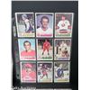 Image 3 : LOT OF 4 SHEETS OF OLD HOCKEY CARDS LOT 6