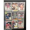 Image 2 : LOT OF 4 SHEETS OF OLD HOCKEY CARDS LOT 8