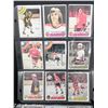 Image 2 : LOT OF 4 SHEETS OF OLD HOCKEY CARDS LOT 10