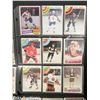 Image 3 : LOT OF 4 SHEETS OF OLD HOCKEY CARDS LOT 10