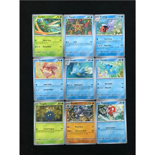 POKEMON INSERT AND FOIL CARD LOT