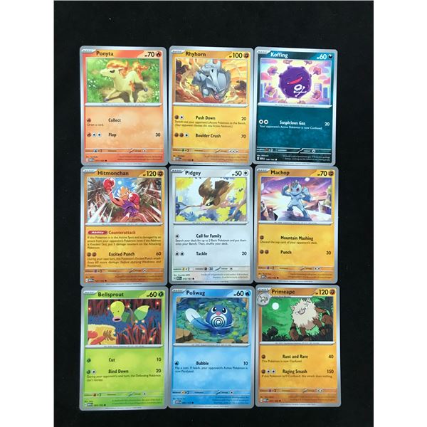 POKEMON INSERT AND FOIL CARD LOT