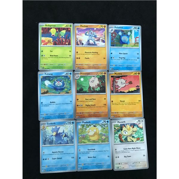 POKEMON INSERT AND FOIL CARD LOT