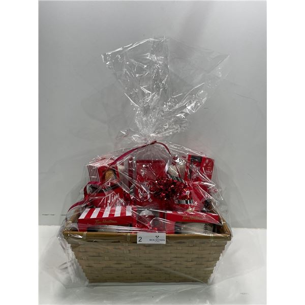 Large Tim Hortons Gift Basket Coffee,Mugs,Hot Chocolate And More!, $85 Estimate