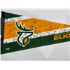 Image 3 : Edmonton Elks Team Pennant Signed With Certificate Of Authenticy, $100