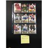Image 1 : LOT OF 9 NHL ROOKIE CARDS