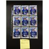 Image 1 : LOT OF 9 NHL JAKE VIRTANEN ROOKIE CARDS