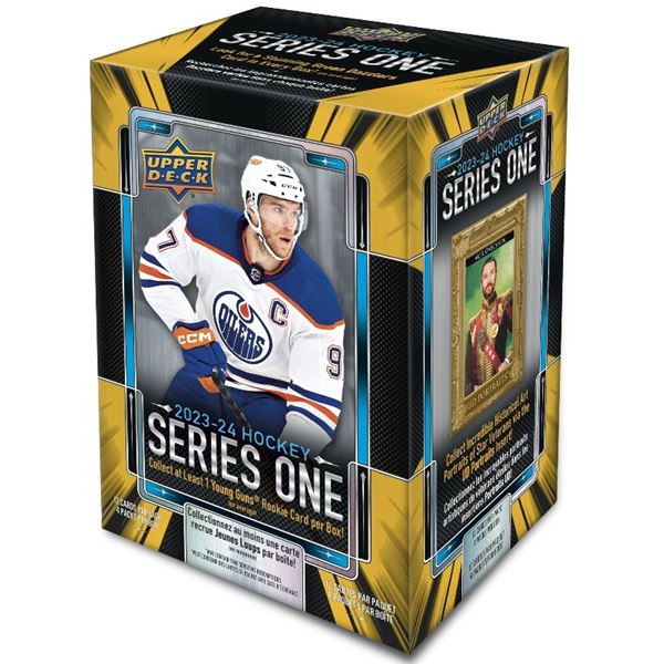 2023-24 Upper Deck Series 1 Hockey Blaster Box sealed