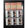 Image 2 : LOT OF 9 MARIO LEMIEUX VINTAGE NHL CARDS