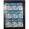 Image 1 : LOT OF 9 ROBIN YOUNT VINTAGE MLB CARDS