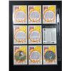 Image 2 : LOT OF 9 NOLAN RYAN VINTAGE MLB CARDS