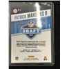 Image 2 : 2017 PANINI PRESTIGE PATRICK MAHOMES DRAFT DAY ROOKIE CARD