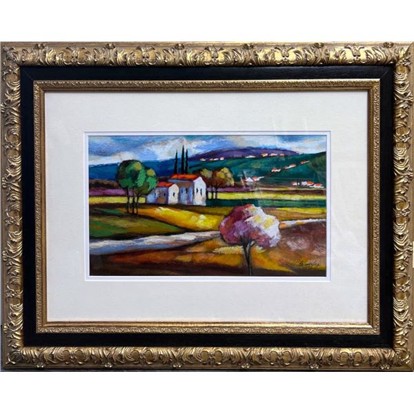 Village in the Hills by Brodinsky, Slava