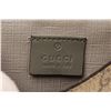 Image 7 : Gucci Beige Canvas Leather GG Suprme Compact Tab Wallet