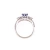 Image 3 : 1.33 ctw Tanzanite, Sapphire, & Diamond Ring - 14KT White Gold