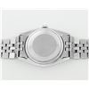 Image 9 : Rolex Mens Stainless Steel Silver Index 18K White Gold Diamond & Ruby Bezel 36MM