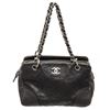 Image 1 : Chanel Outdoor Tote Black Caviar