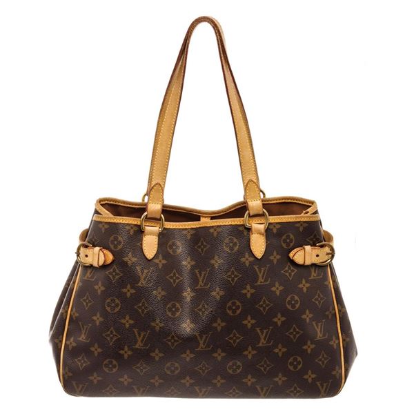 Louis Vuitton Batignolles Tote Brown Monogram Coated Canvas