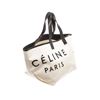 Image 2 : Celine Large Made in Tote White Canvas