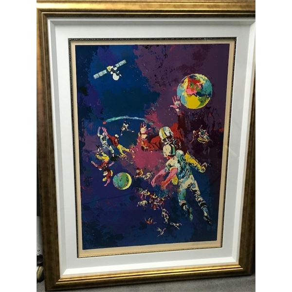 Satellite Football by Leroy Neiman