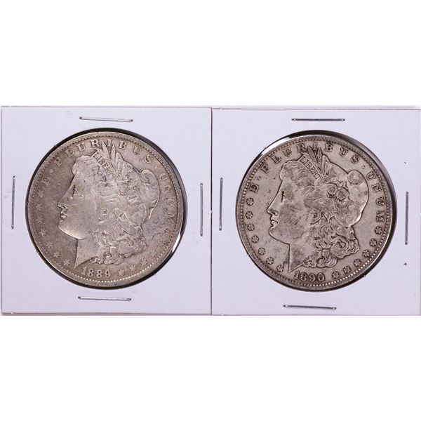 1889-1890 Morgan Silver Dollar Coin Collector's Set