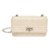 Image 1 : Chanel Reissue Bag mini aged white (off white) calfskin